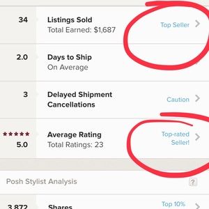 Shop with confidence! Top rated seller 😊